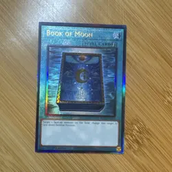 Yugioh! Book of Moon RA02-EN050 Ultimate Rare 1st Edition NM - Image 1