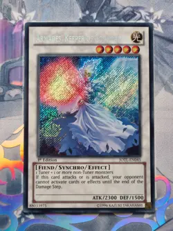JOTL-EN045 Armades, Keeper Of Boundaries Secret Rare 1st Edition MP! YuGiOh TCG - Image 1