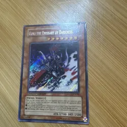 Yugioh! Gorz the Emissary of Darkness DLG1-EN000 Secret Rare Limited Edition MP - Image 2