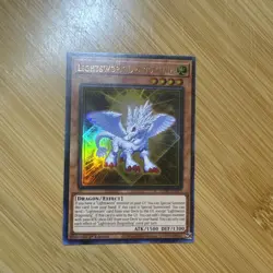 Yugioh! Lightsworn Dragonling LEDE-EN023 Ultra Rare 1st Edition NM - Image 1