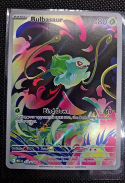 Bulbasaur 133/132 Mega Evolution Pokemon Card Mint Condition Pack Fresh - Image 1