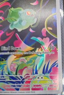 Bulbasaur 133/132 Mega Evolution Pokemon Card Mint Condition Pack Fresh - Image 3