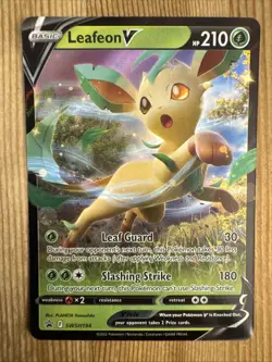 Leafeon V SWSH194 SWSH: Sword & Shield Promo Cards Holo Pokemon NM - Image 1