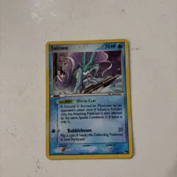 2006 POP Series 2 SUICUNE 4/17 Pokemon Vintage TCG Rare Holo Card - Image 2