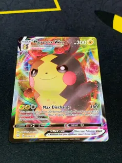 C178 POKEMON TCG MORPEKO VMAX 038 NM CARD HOLO FULL ART SHINING FATES - Image 2