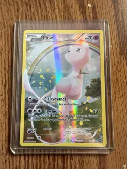 Mew XY Mythical Collection XY110 Black Star Promo Pokemon Card - Image 1