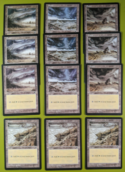12 Plains Tempest 3 of Each Art Magic the Gathering MTG 12 - Image 1