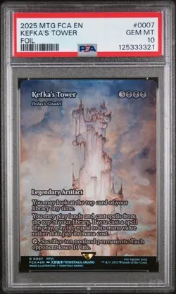 2025 MTG Final Fantasy Kefka's Tower Through The Ages Foil #7 PSA 10 - Image 1