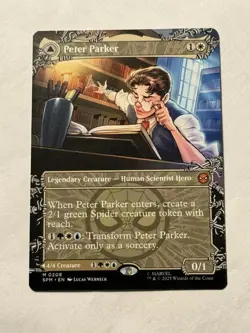 Peter Parker (0208) (Borderless) Marvel's Spider-Man Regular - Image 1