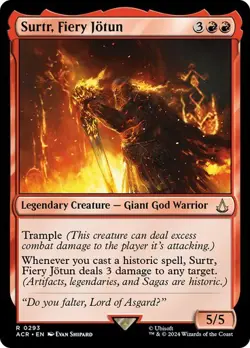 Surtr, Fiery Jotun Assassin's Creed MTG Magic the Gathering - Image 1