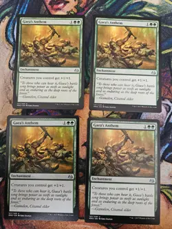 MTG - Gaea's Anthem - Modern Masters 2017 - NM x4 (playset) - Image 1
