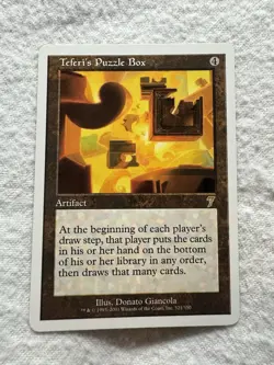 MTG - Teferi's Puzzle Box - 7th Edition - NM - Free Shipping! - Image 1