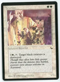 Near Mint - Exorcist - The Dark - Magic: The Gathering - Image 1
