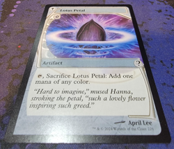 NM Lotus Petal - Future Sight - Mystery Booster 2 Magic The Gathering #226 - Image 1