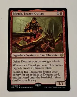 MTG Magda, Brazen Outlaw - Kaldheim NM - Image 1