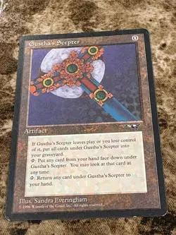GUSTHA'S SCEPTER Magic the Gathering MTG Alliances HP - Image 1