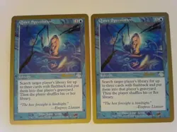 2x Gold Border Quiet Speculation - 2002 Sim Han How - Magic the Gathering - Image 1