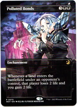 POLLUTED BONDS 75 MAGIC: THE GATHERING WILDS OF ELDRAINE: ENCHANTING TALES (WOT) - Image 1