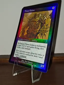 Thran Golem MTG: Urza'S Destiny Rare *Foil* - Image 3