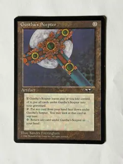 Gustha's Scepter Alliances Regular Magic The Gathering MTG - Image 1
