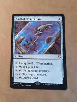 Staff of Domination Commander Legends Regular - Image 1