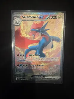 Pokemon Journey Together Salamence EX #187/159 Special Illustration Rare - Image 1