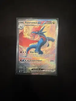 Pokemon Journey Together Salamence EX #187/159 Special Illustration Rare - Image 2