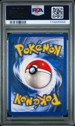 1999 POKEMON BASE SET SHADOWLESS RED CHEEKS-#58 PIKACHU PSA 8 - Image 2