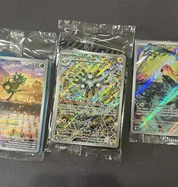 Pokemon TCG Magneton 159 Holo Surging Sparks Promo [2 Extra promos Included] - Image 1