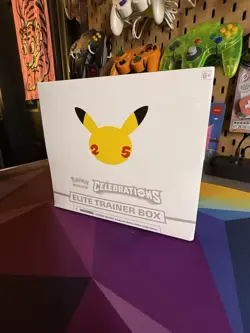 Pokemon TCG: 25th Anniversary Celebrations Elite Trainer Box (2021) 820650809439 - Image 1