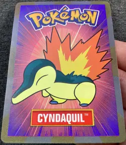 Pokemon Cyndaquil Betty Crocker Fruit Roll-Up Nintendo 2000 Promo Gen 2 RARE NM - Image 3