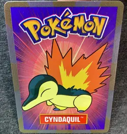 Pokemon Cyndaquil Betty Crocker Fruit Roll-Up Nintendo 2000 Promo Gen 2 RARE NM - Image 4