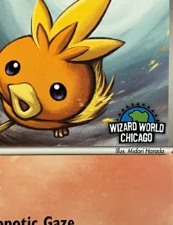 Pokemon TCG- Torchic Wizard World Chicago Rare Promo 2005 Ex Emerald #69 -NM+ - Image 2