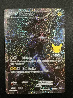 Zekrom Celebrations 114/115 Classic Collection Holo 25th Anniversary Pokemon - Image 1