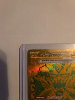 Pokemon TCG Sv: Prismatic Evolutions Teal Mask Ogerpon EX Gold 177/131 - Image 2