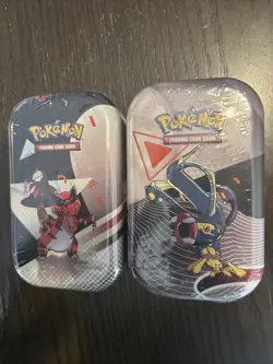 (2) Pokemon Black Bolt and White Flare Mini Tin NEW SEALED - Image 1