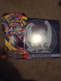 Pokemon Sun & Moon ETB Elite Trainer Box Lunala Base Set Factory Sealed - Image 1