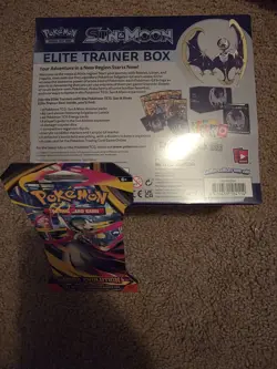 Pokemon Sun & Moon ETB Elite Trainer Box Lunala Base Set Factory Sealed - Image 2