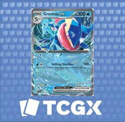 Pokemon - Greninja ex - 041/142 - SV07: Stellar Crown - Holo - Double Rare NM - Image 1