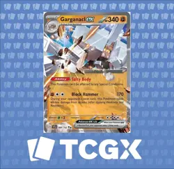 Pokemon - Garganacl ex - 089/142 - SV07: Stellar Crown - Holo - Double Rare NM - Image 1