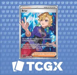 Pokemon - Briar - 163/142 - SV07: Stellar Crown - Holo - Ultra Rare NM - Image 1