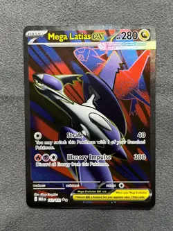 Pokemon Mega Evolution Mega Latias ex Full Art 163/132 NM - English - Image 1