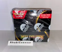 ENHANCED Mega Evolution Booster Box Factory Sealed Pokemon TCG - Image 1