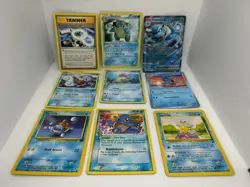 Pokemon Collection Squirtle Wartortle Blastoise Pokemon Card Lot! Vintage! - Image 1