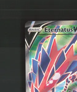 Eternatus V SWSH044 Sword & Shield Full Art Black Star Promo Pokemon Card NM - Image 3