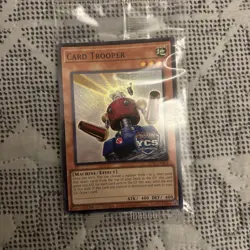 Yugioh! YCS Price Card | Card Trooper | Super Rare - Konami Item - Image 1