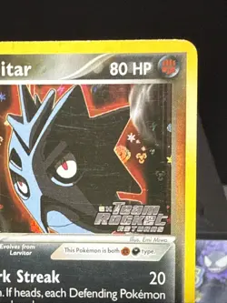 Pokemon Card Dark Pupitar 41/109 Reverse Holo EX Team Rocket Returns Light Pay - Image 5