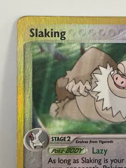 Pokemon Card 2003 SLAKING 12/109 Holo Rare Ruby & Sapphire Nintendo Excellent - Image 2