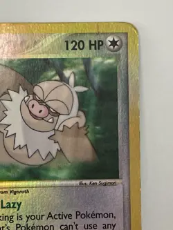 Pokemon Card 2003 SLAKING 12/109 Holo Rare Ruby & Sapphire Nintendo Excellent - Image 3