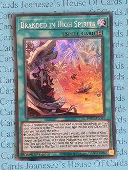 BODE-EN055 Branded in High Spirits Super Rare Yu-Gi-Oh Card 1st Edition New - Image 1